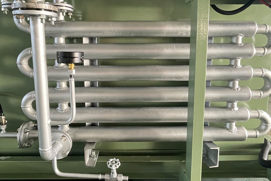 사각 암모니아 분해 수소 생산 장치