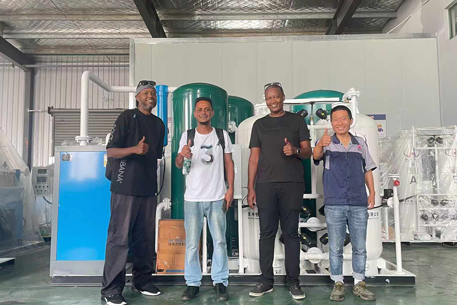 세이셸 고객은 공장 방문 후 신속하게 주문합니다.