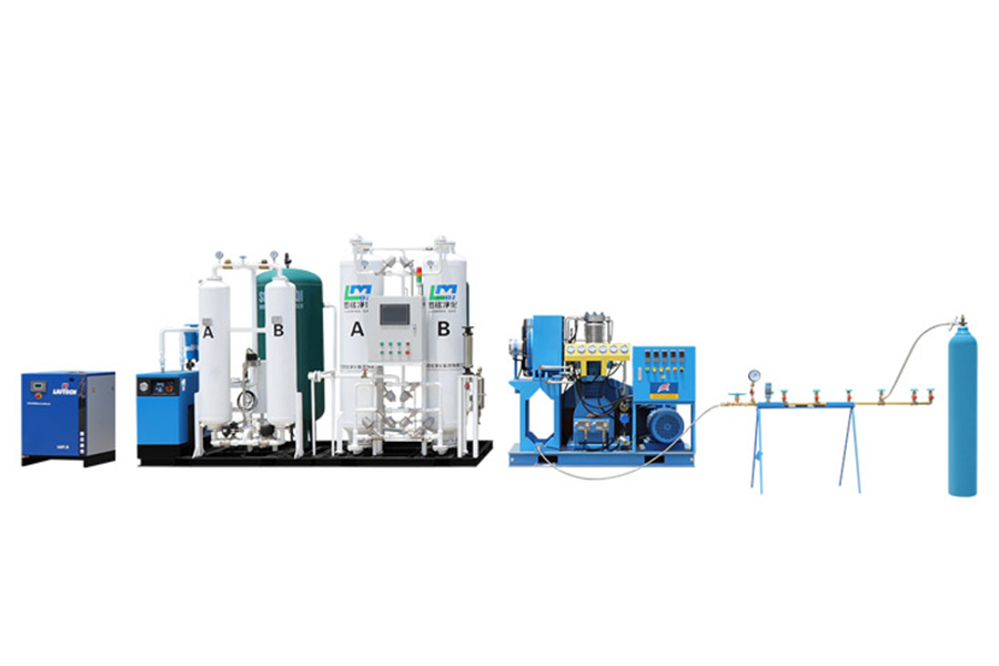 의료 현장 산소 충전 시스템